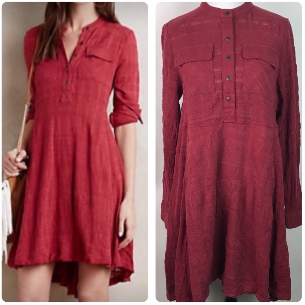 Holding Horses Anthro Harper Shirt Dress